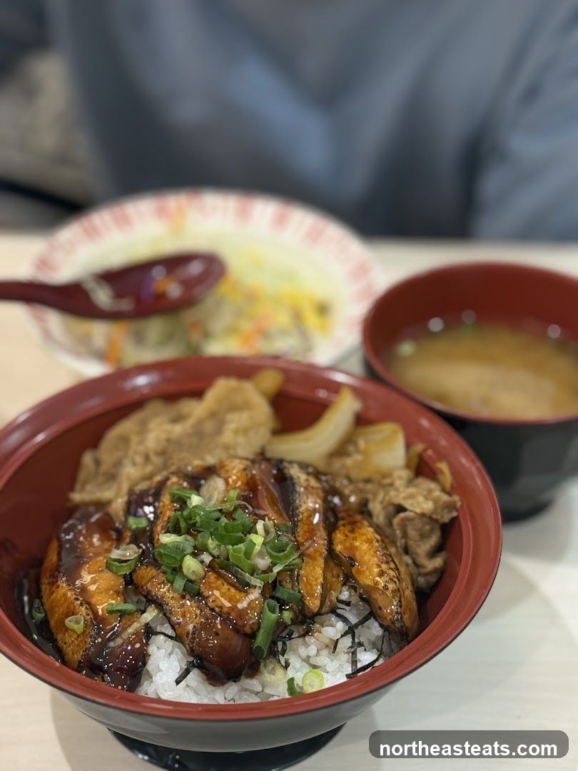 Donburi with Miso Soup