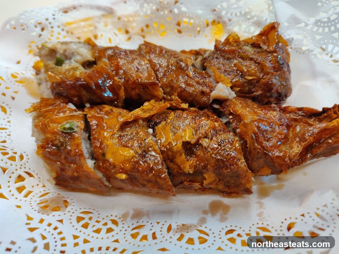 Fried Bean Curd Rolls
