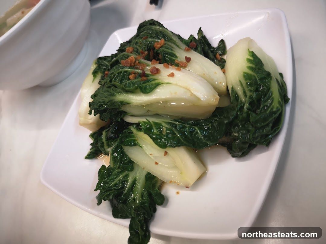 Bok Choy with Garlic