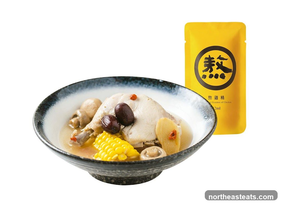 Chicken Essence with Chicken and Vegetables