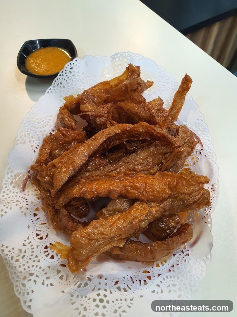 Fried Bean Curd Skin Rolls