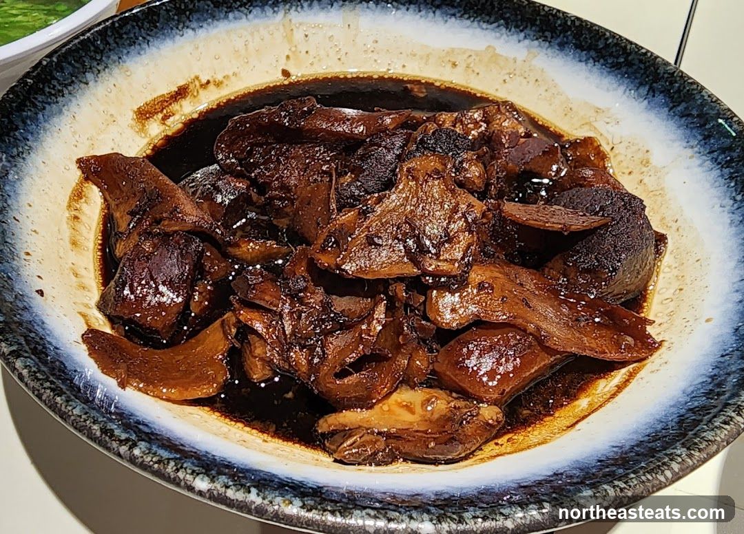 Braised Mushrooms