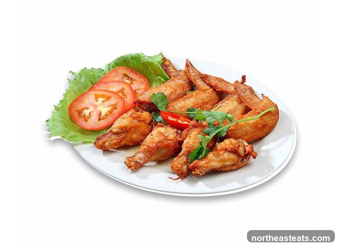 Fried Chicken Wings Platter