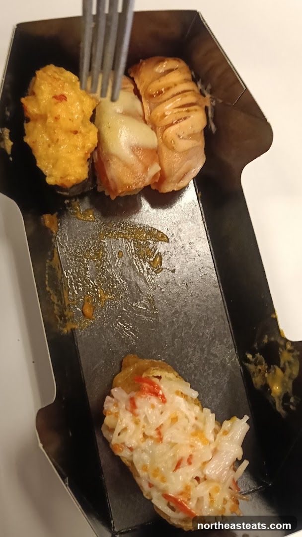Sushi in a Takeout Box