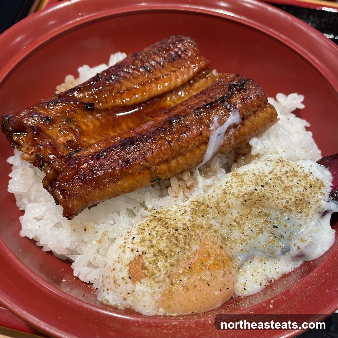 Unagi Donburi with Egg