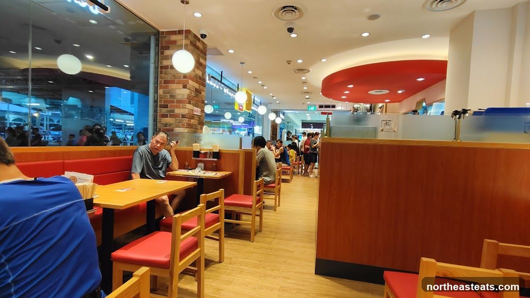 Restaurant Interior with Diners