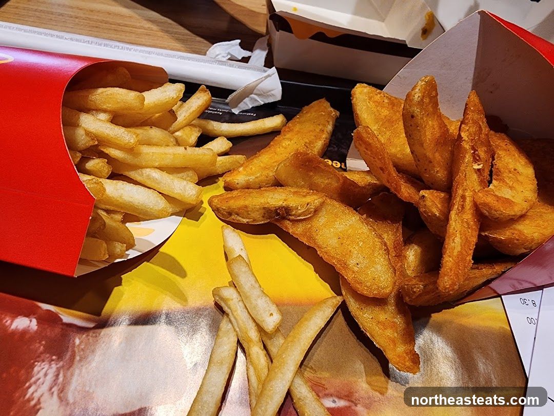 French Fries and Potato Wedges