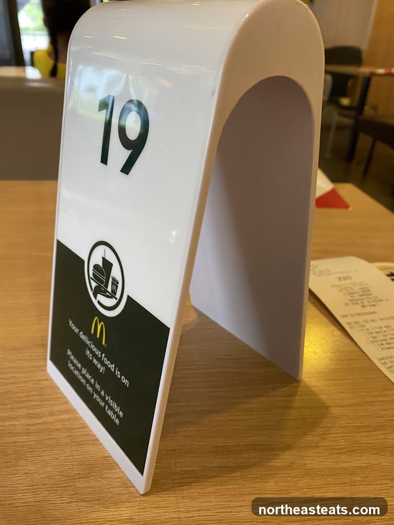 Table Number Stand