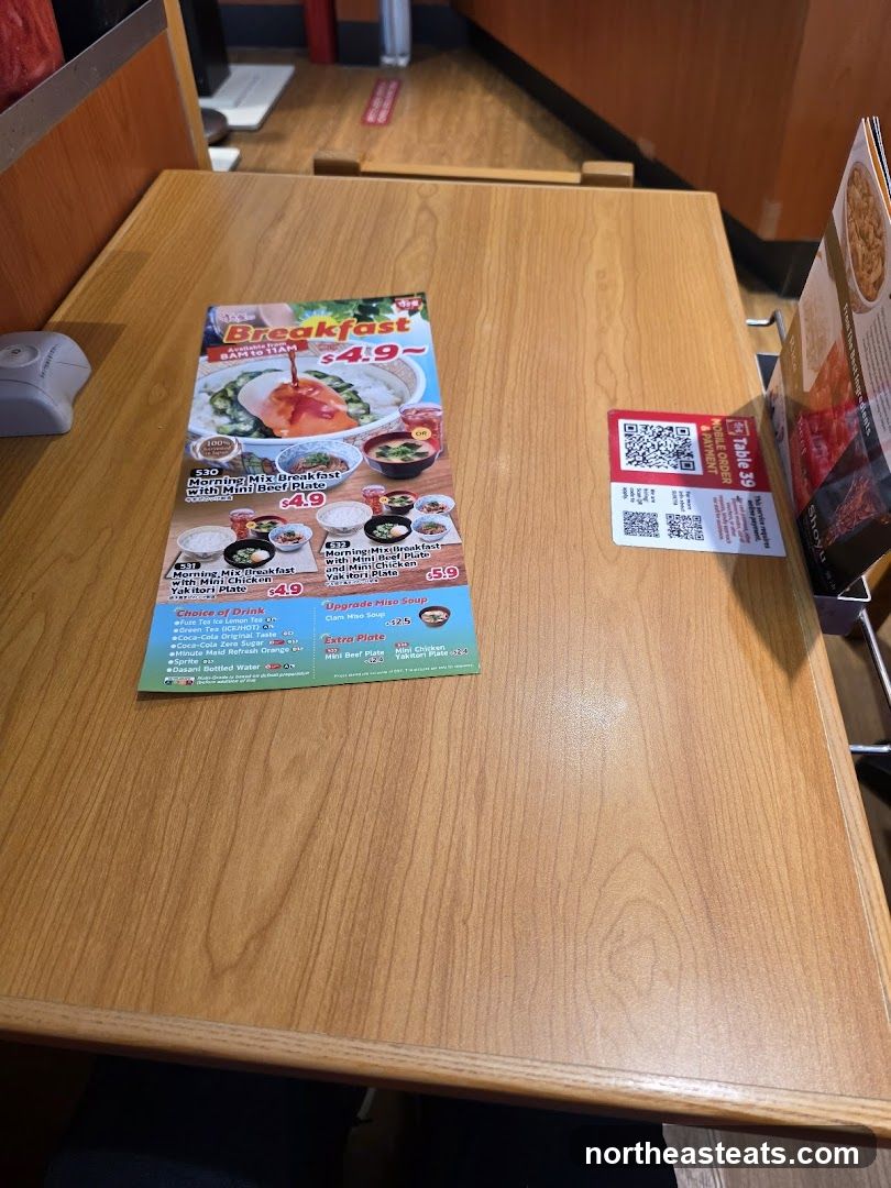 Breakfast Menu