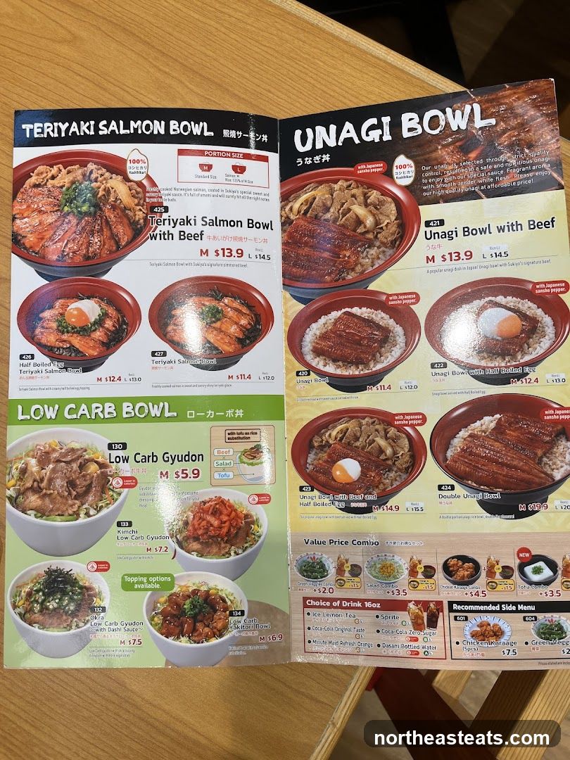 Teriyaki Salmon Bowl, Unagi Bowl, Low Carb Bowl