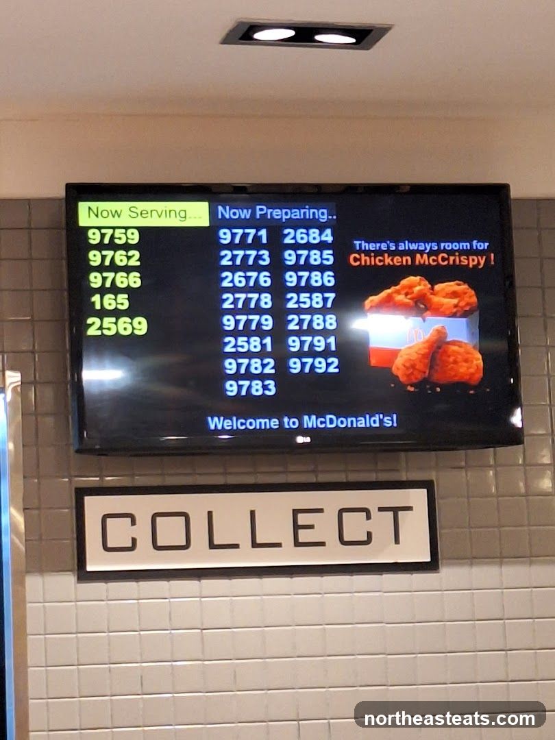 McDonald's Order Display