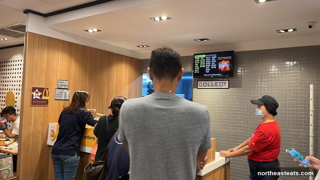 McDonald's Order Collection Area