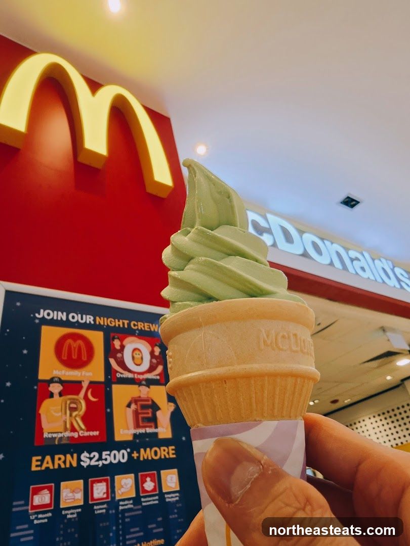 McDonald's Soft Serve Ice Cream