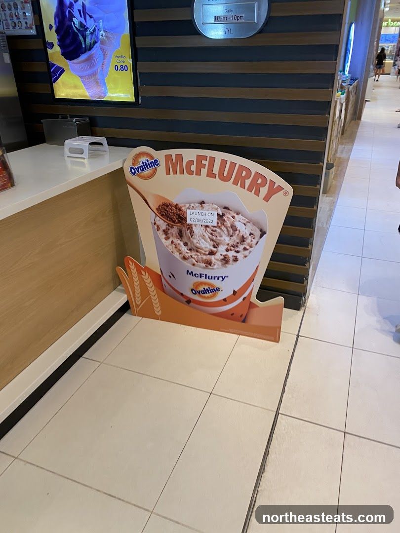 Ovaltine McFlurry Advertisement