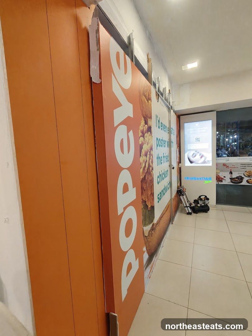 Popeyes advertisement