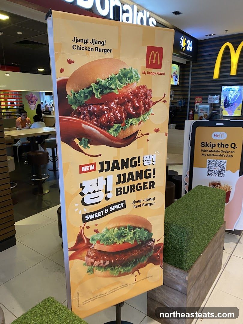 McDonald's Jjang! Jjang! Burger Advertisement