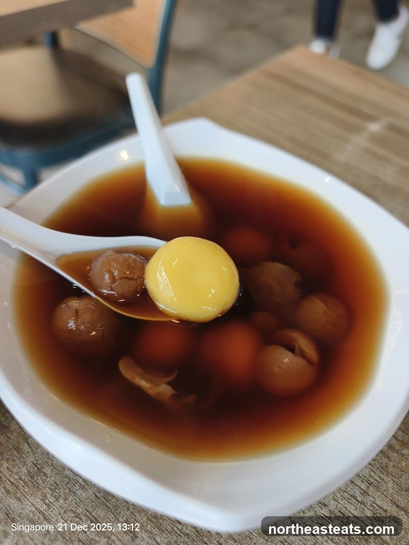 Dessert Soup with Dumplings