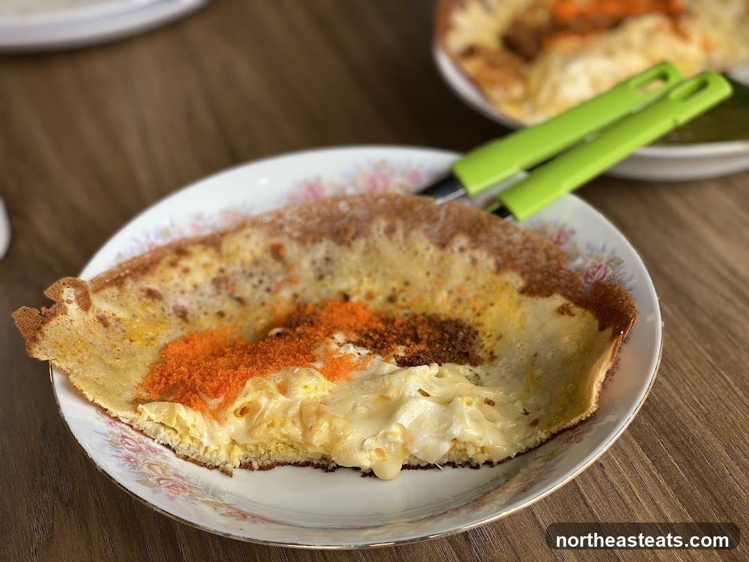 Savory Crepe with Toppings
