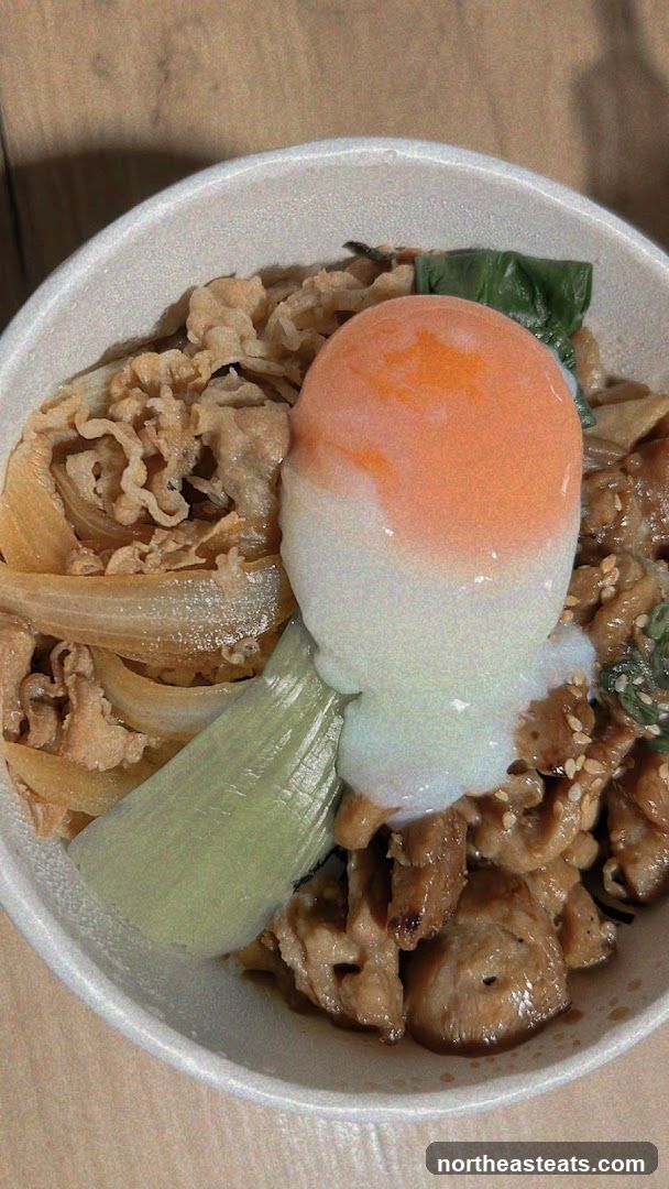 Beef and Egg Rice Bowl