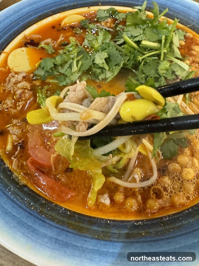 Spicy Noodle Soup