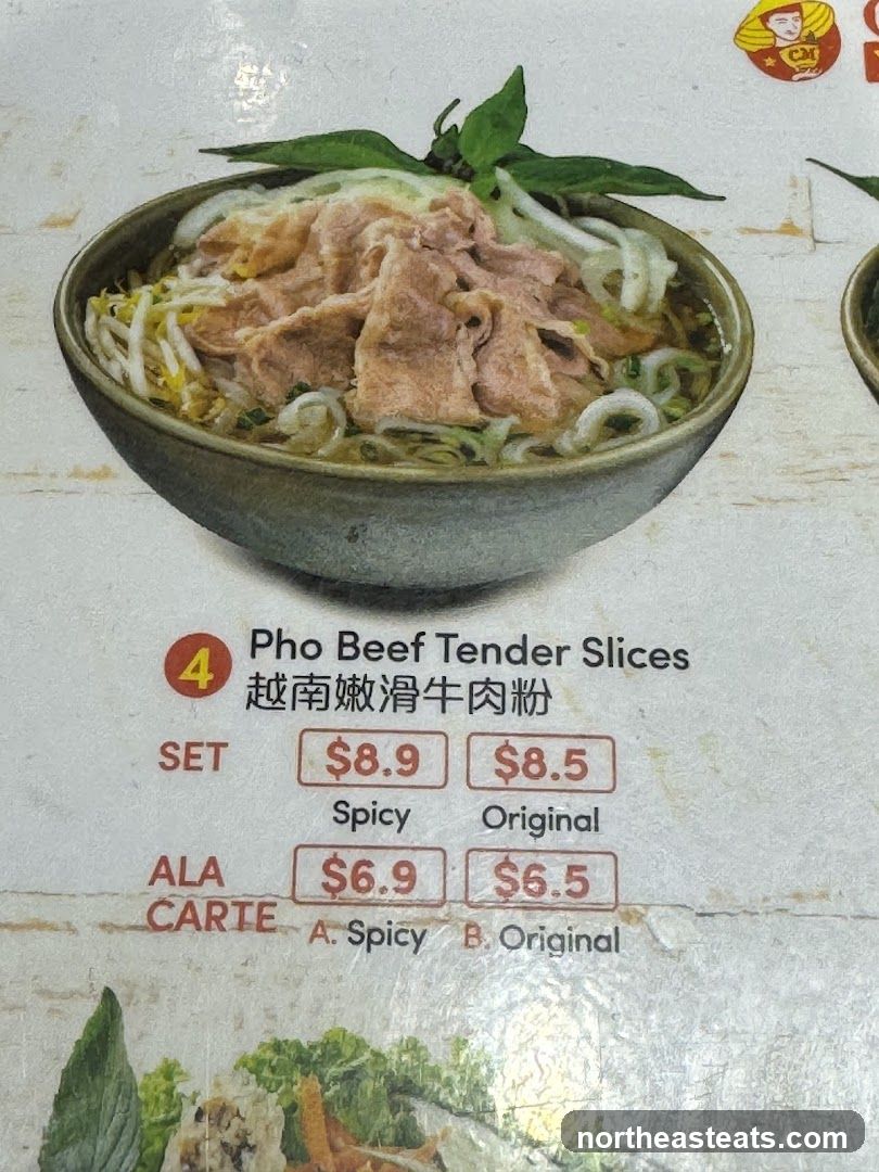 Pho Beef Tender Slices