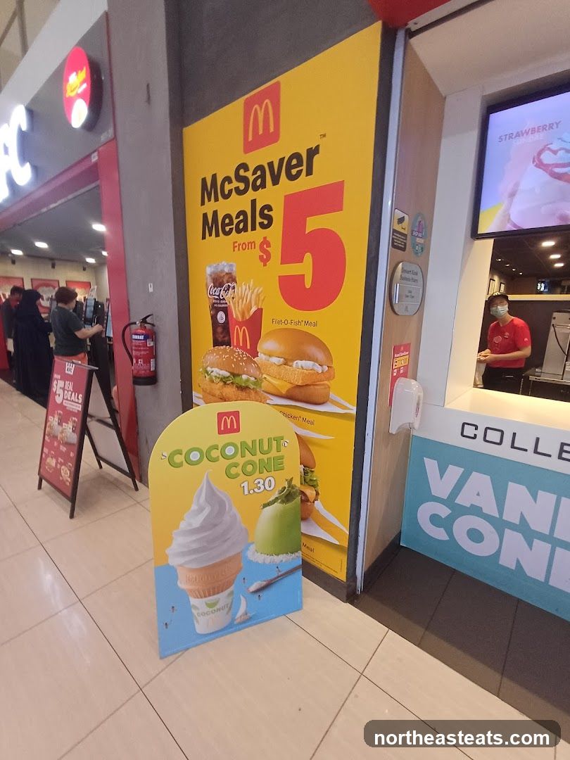 McDonald's McSaver Meals and Coconut Cone Promotion