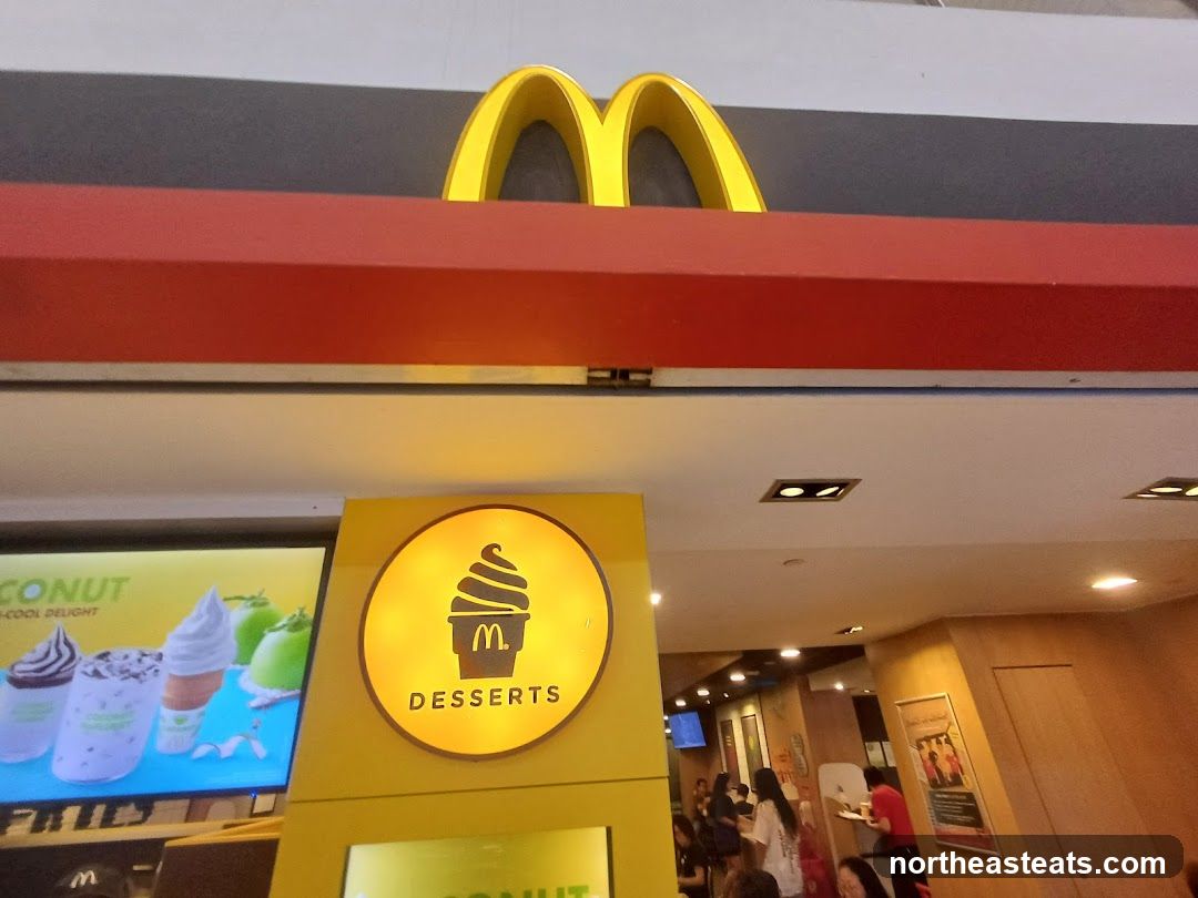 McDonald's Desserts Display