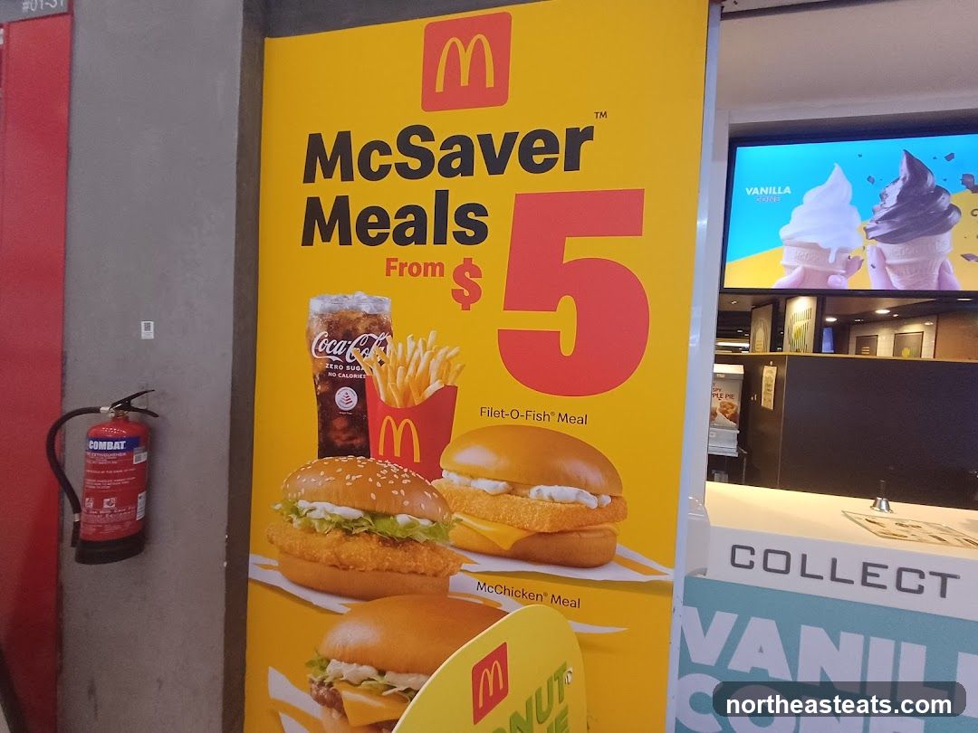 McDonald's McSaver Meals Advertisement