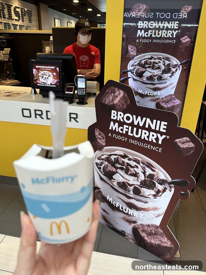McDonald's Brownie McFlurry Promotion