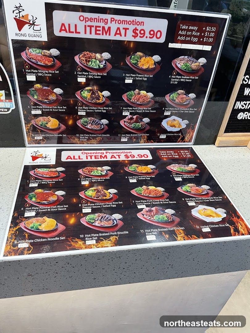 RONG GUANG Opening Promotion