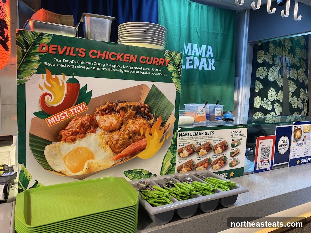 Nasi Lemak Sets and Devil's Chicken Curry