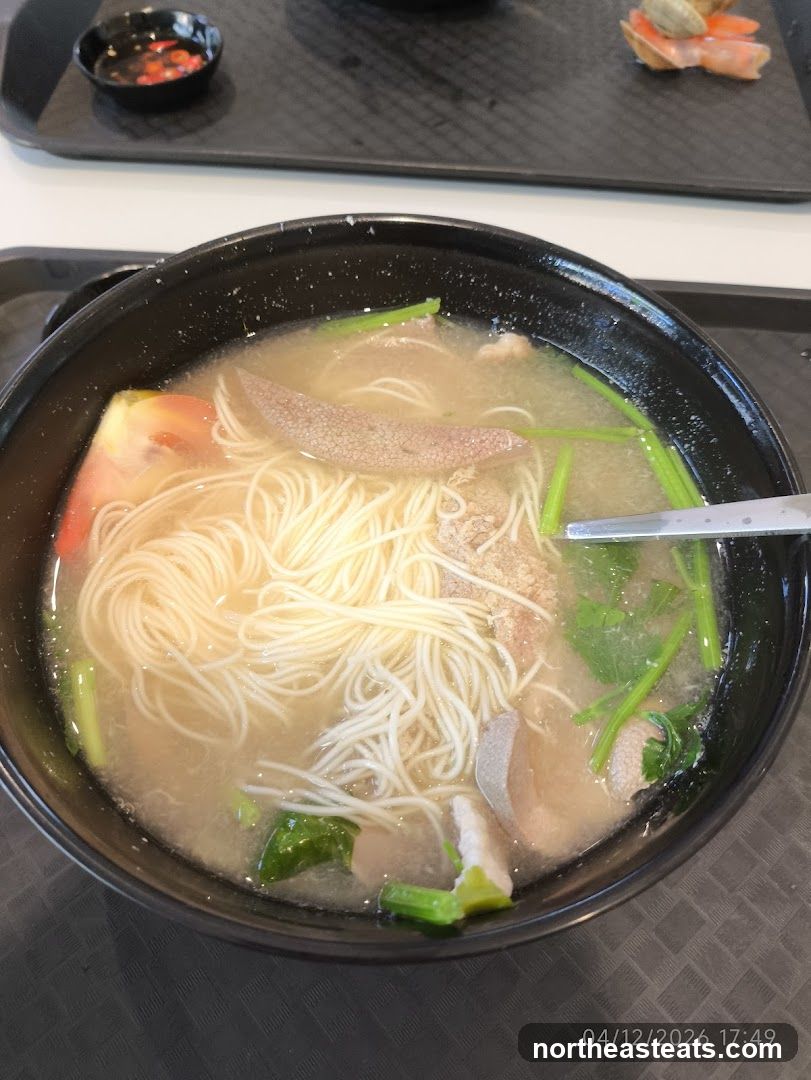 Pig's Organ Soup. Braised Pig's Trotter