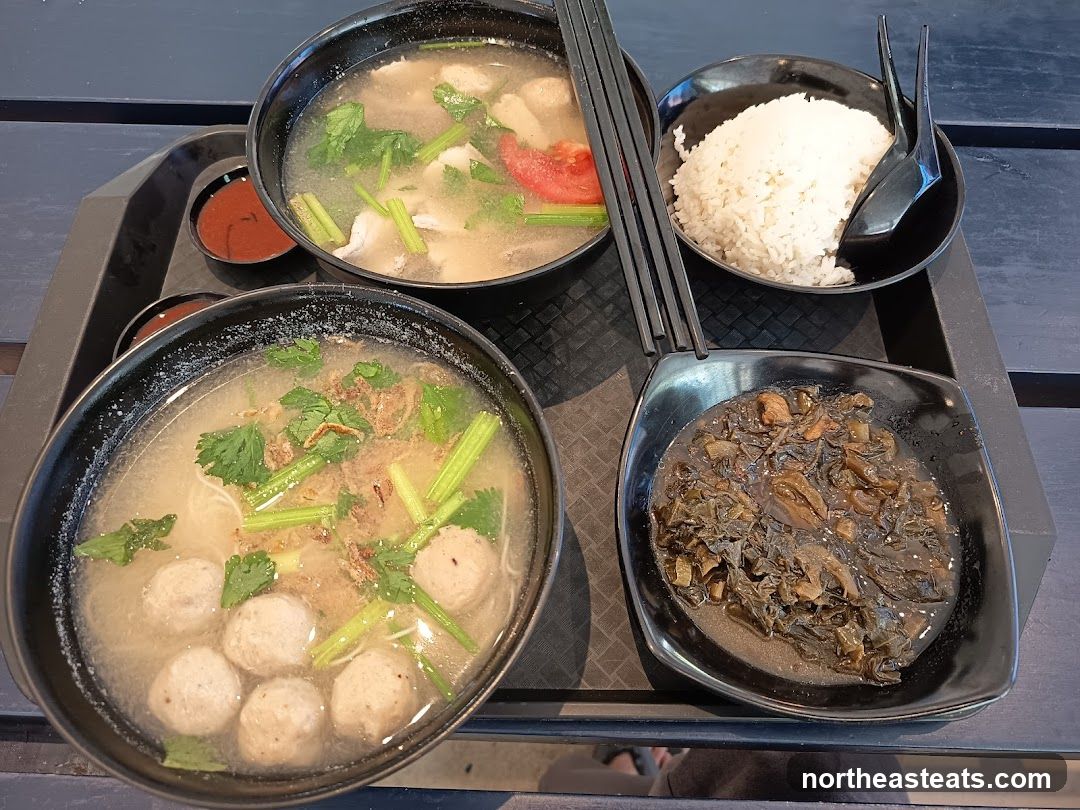 Soup and Rice Meal