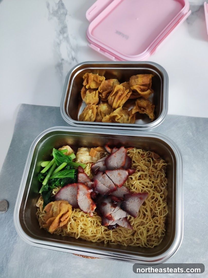 Noodles with Char Siu and Wontons