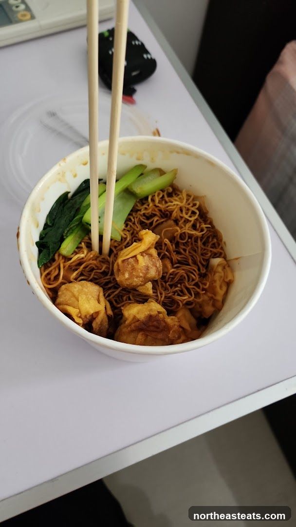 Noodles with Wontons