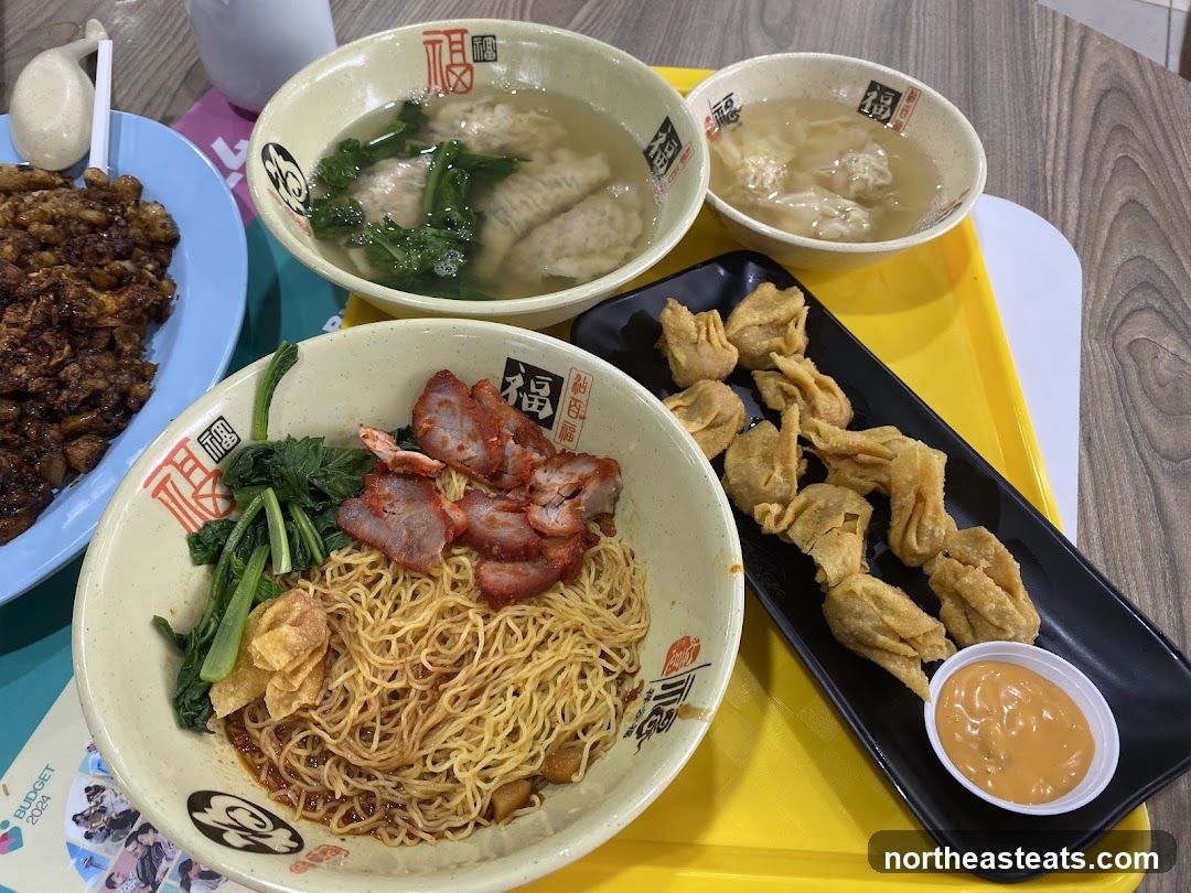 Noodles and Wontons