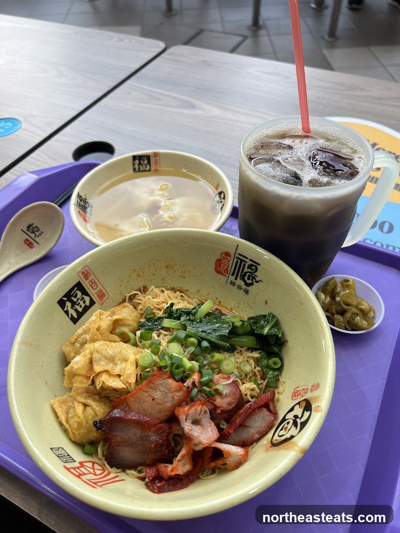 Noodles with Char Siu and Wontons