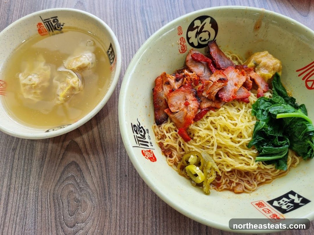 Wonton Noodles with Char Siu