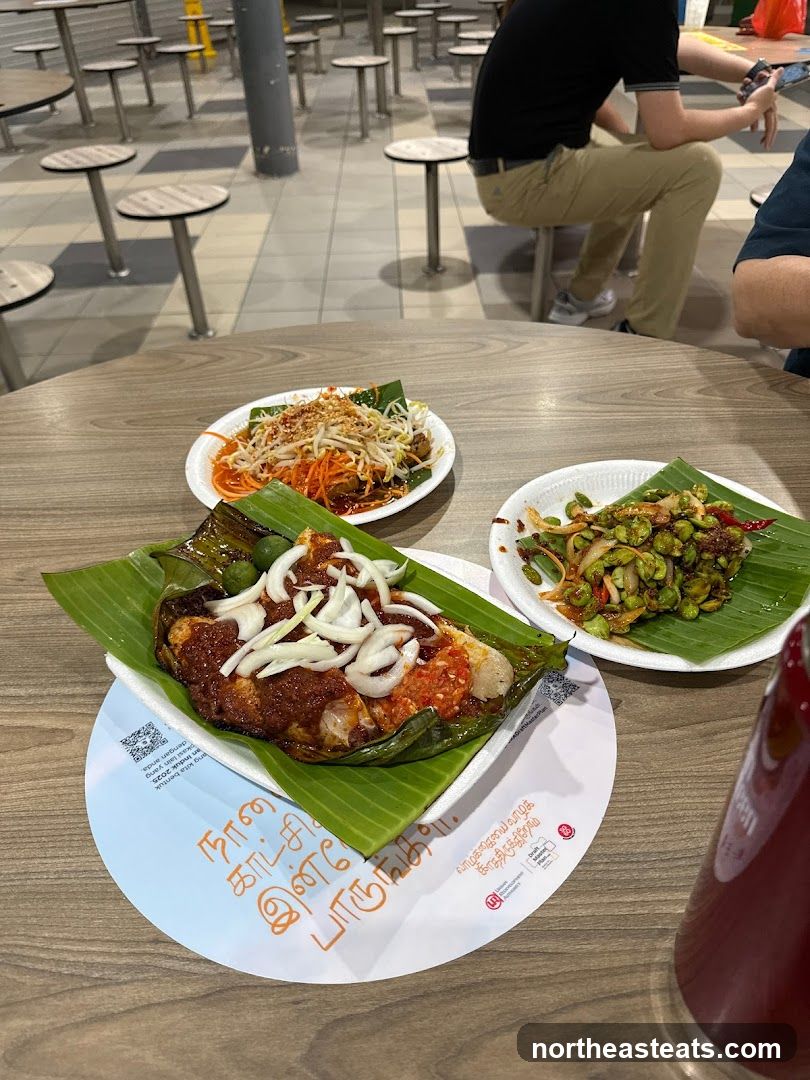 Food at a hawker center