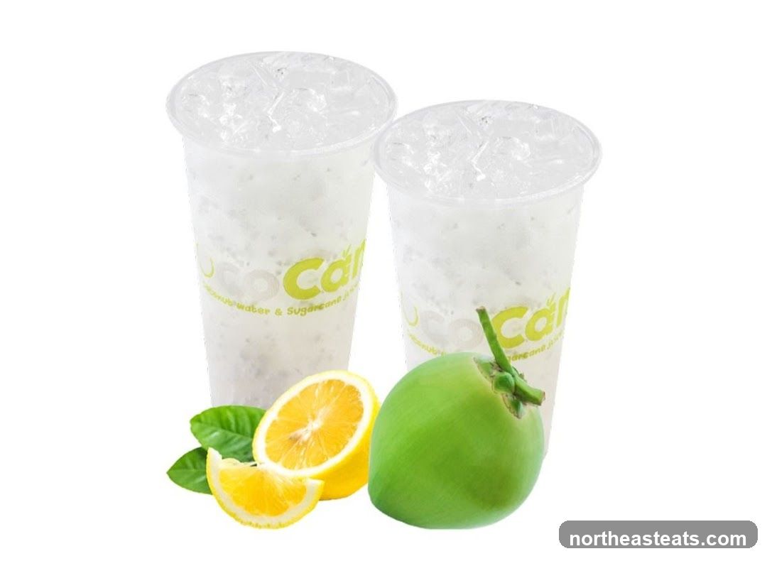 Coconut Water and Sugarcane Juice Drinks