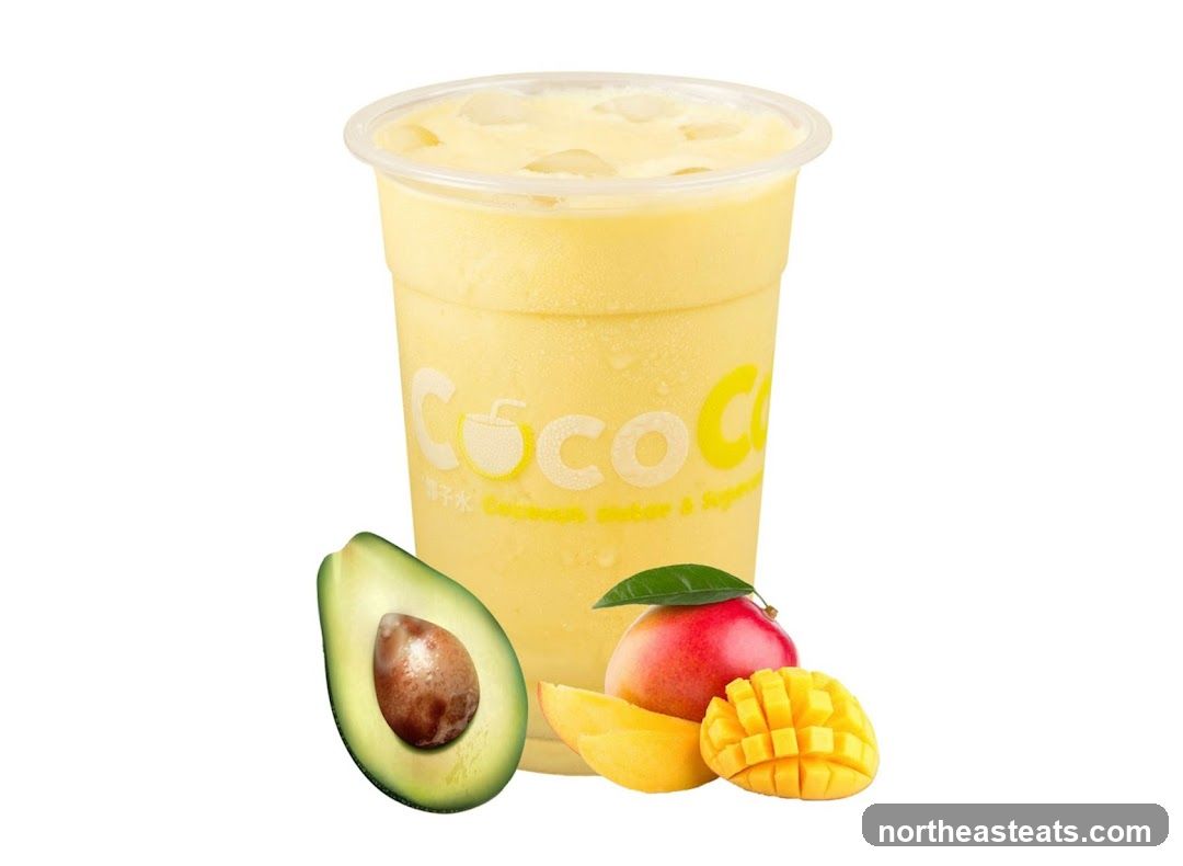 Mango Avocado Smoothie