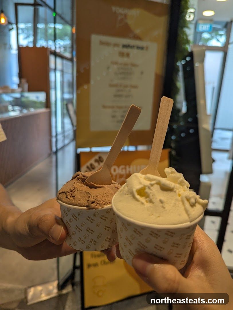 Two Cups of Gelato