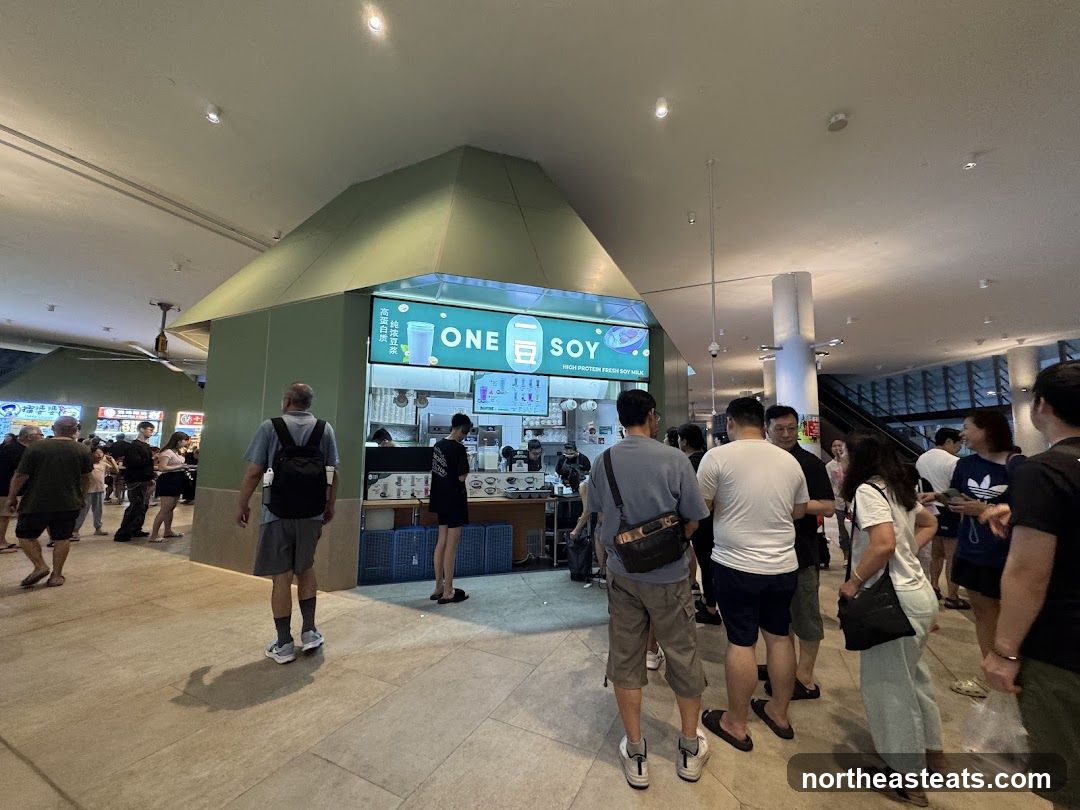 Soy milk stall