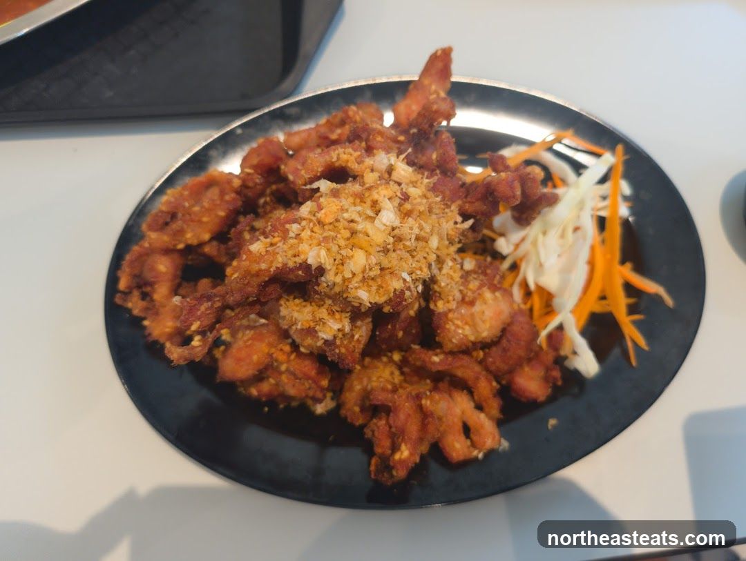 Fried Pork with Garlic