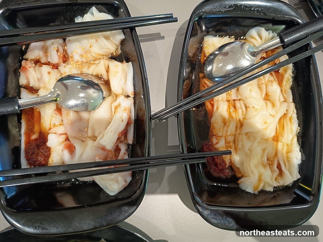 Cheung Fun with Sauce