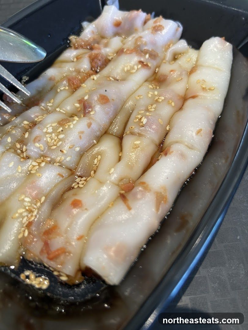 Steamed Rice Rolls