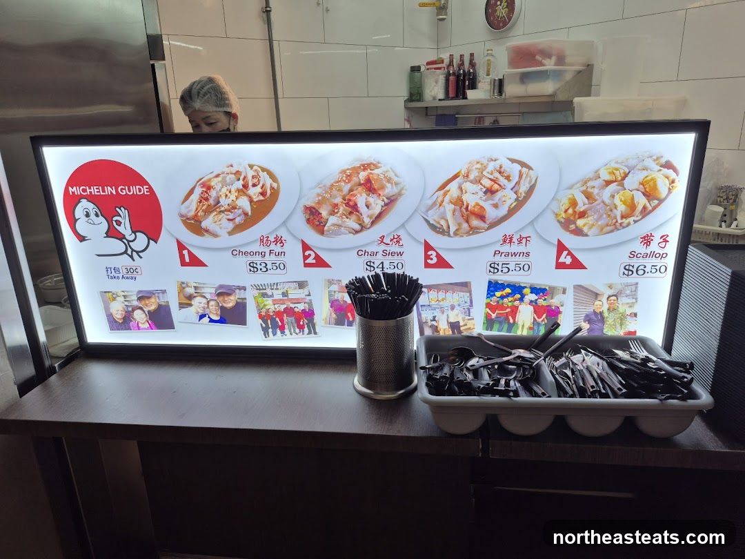 Food Menu Display