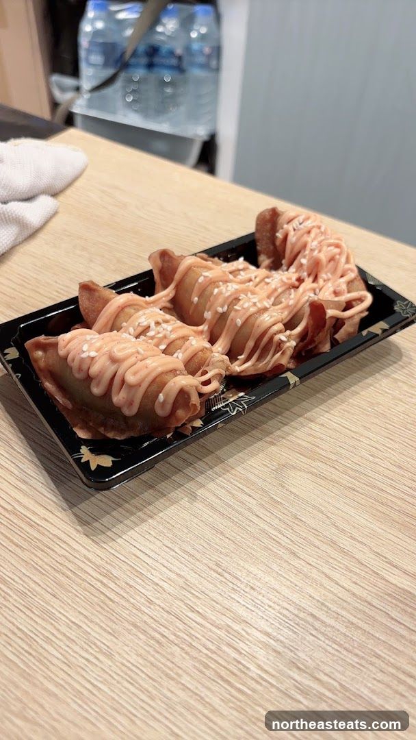 Fried Dumplings with Sauce