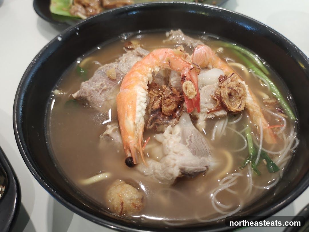 Prawn and Pork Noodle Soup