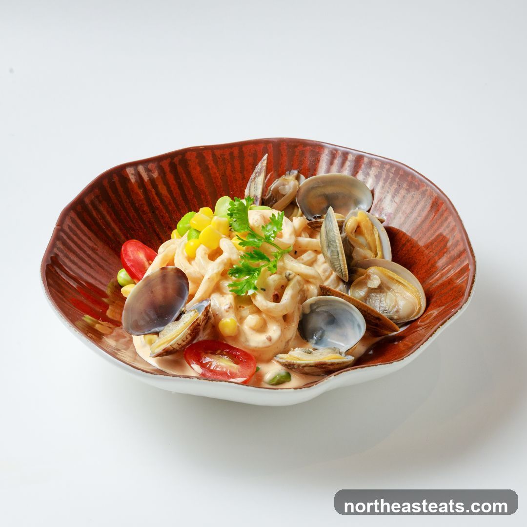 Creamy Pasta with Clams